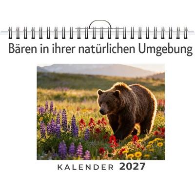 Bären in ihrer natürlichen Umgebung