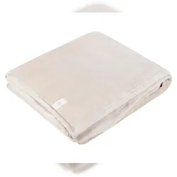 Heat Holders Fleecedecke/Wurfdecke 180x200cm White Sand