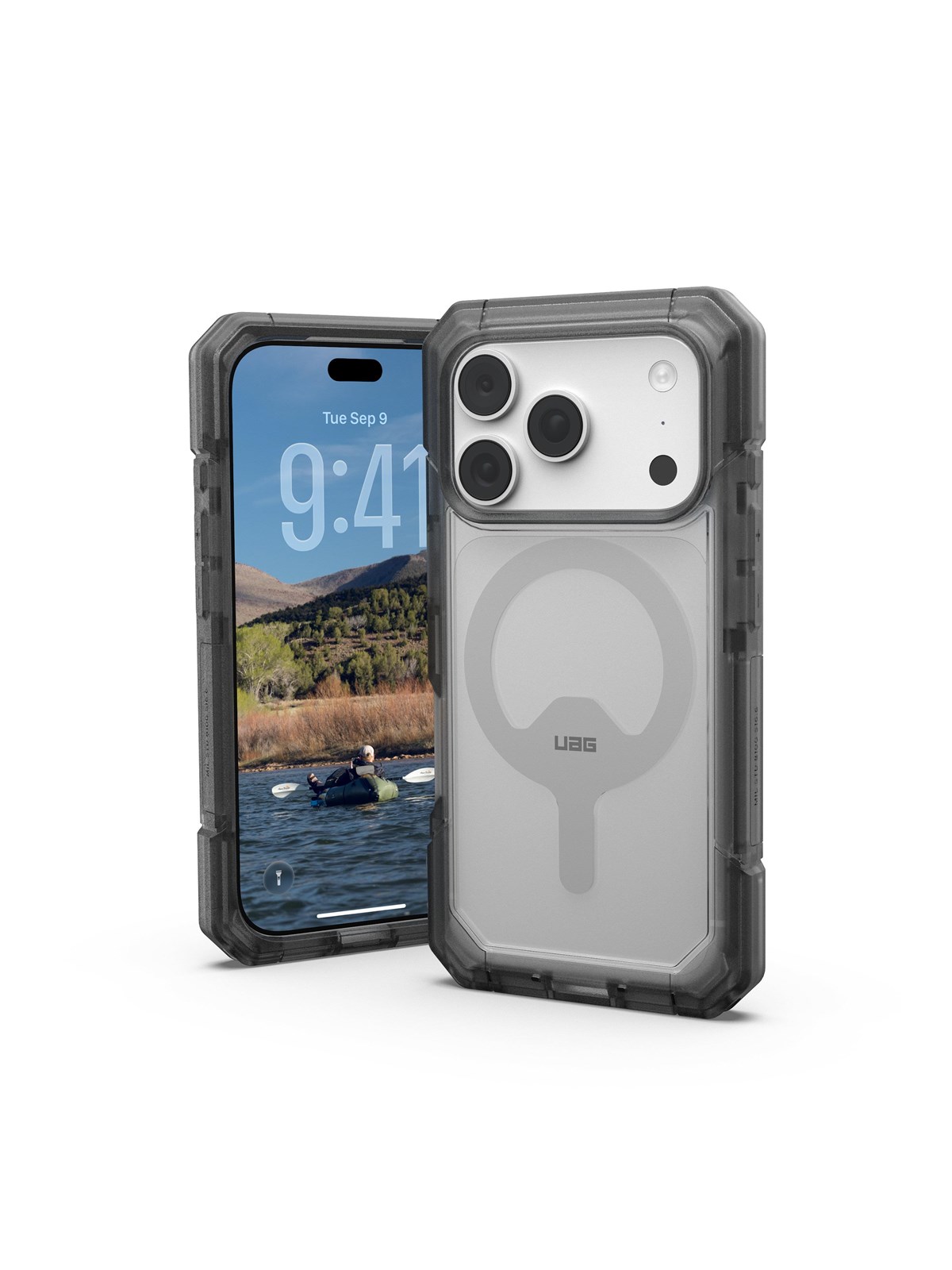 UAG Trooper MagSafe - clear/ash - iPhone 18 Pro/17 Pro