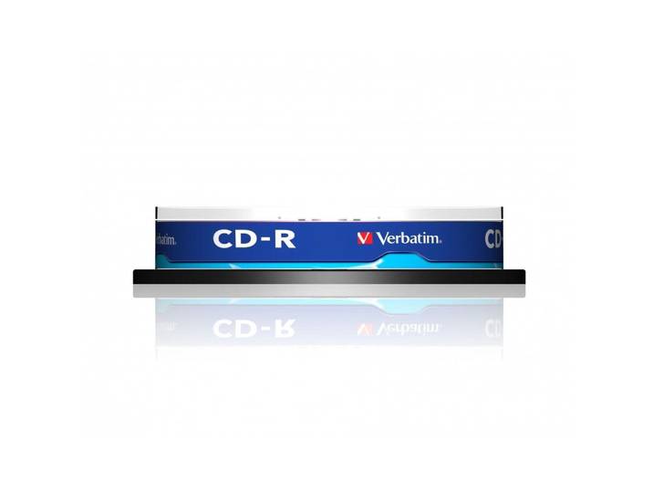Pack de : 10 CD-R 700 Mo 52x VERBATIM