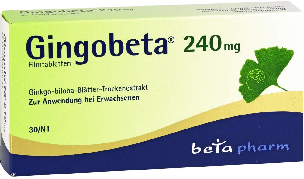 Gingobeta 240 mg Filmtabletten