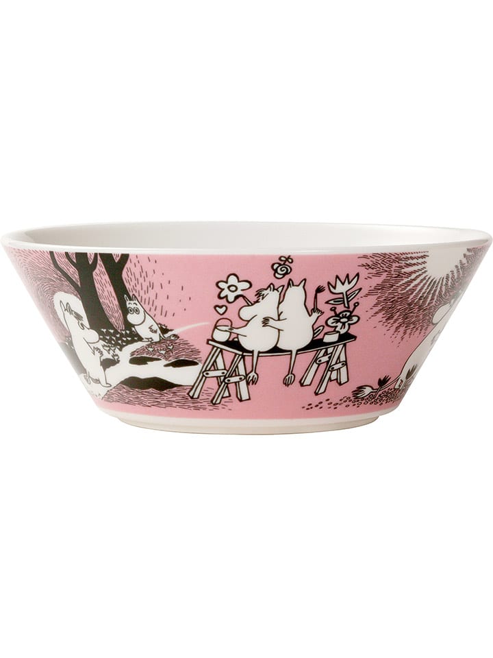 Moomin Schale "Love" in Rosa - Ø 15 cm - onesize