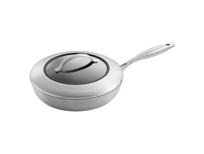 SCANPAN CTX Schmorpfanne mit Deckel 28 cm, Induktion, 5-Schicht, Ofenfest