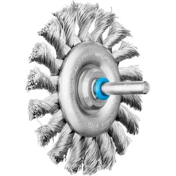 PFERD TOOLS INOX-TOTAL Rundbürste gezopft RBGIT Edelstahl-Draht blau - 43100252 - blau