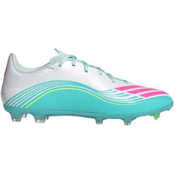 adidas F50 Messi League FG/MG Fußballschuhe JQ0954 - cloud white/lucid pink/flash aqua 42