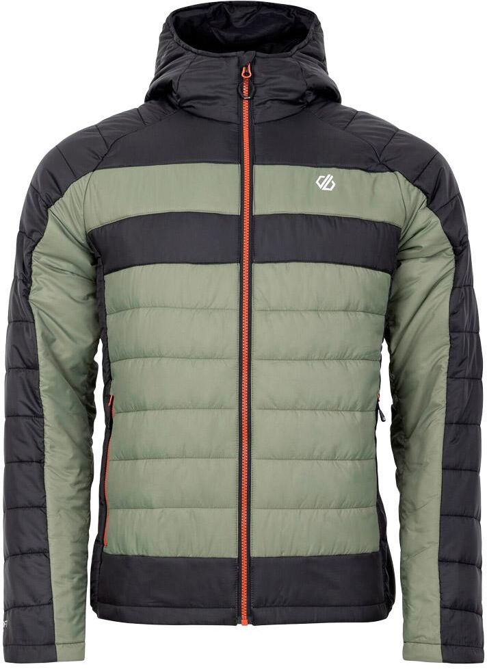 DARE2B  - Touring II Baffled Jacket Black Olivine Green - XL - Doudoune