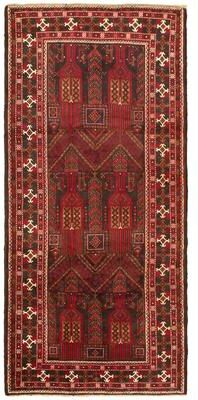 Ecarpetgallery Hand-knotted Authentic Turkish Red Wool Rug