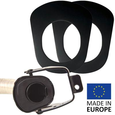 Oxid7® by BW 2x Ersatzdichtung für Ausgießer Flexrohr für Kraftstoffkanister Metall Benzinkanister - 2 Stück - Made in Europe