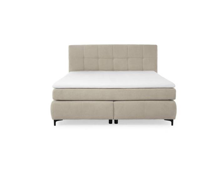 Trendstore Jale Mix/Max Boxspringbett in Microfaser, inkl. 2 Mat