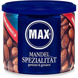 MAX Mandeln Mandelspezialität, ohne Schale, geräuchert, geröstet und gewürzt, 150 g
