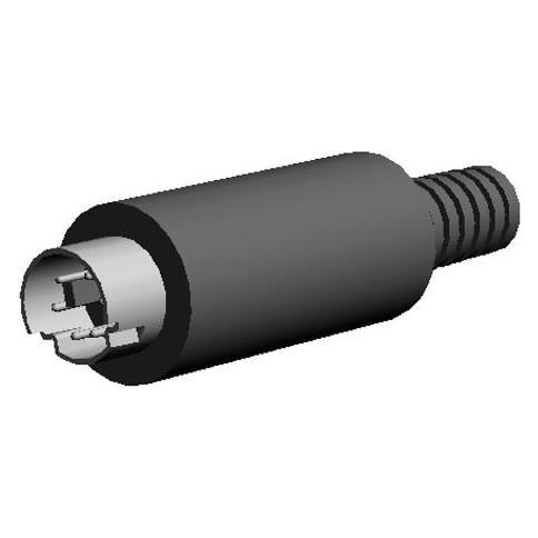 BKL Electronic Mini-DIN-Steckverbinder (0204006)