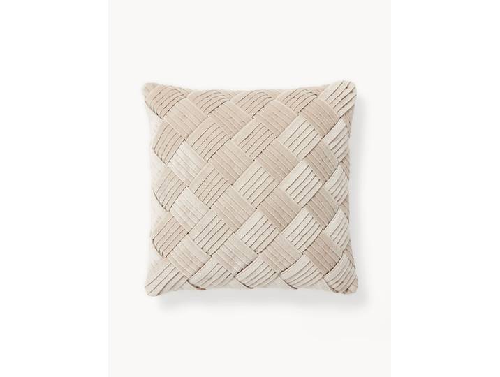 Housse de coussin en velours Sina