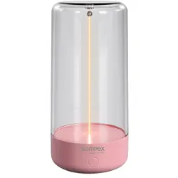 Sompex Pulse Akku-Tischleuchte pink