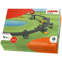 Märklin 72221 - Märklin my world - Baustein-Set Hochbahn Steigung & Gefälle