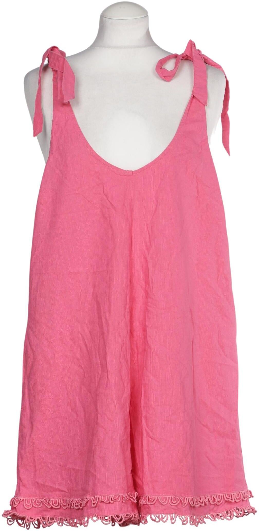 River Island Damen Overall oder Jumpsuit, Pink, Gr. M, Baumwolle - Second Hand