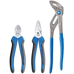 GEDORE Zangen-Set 3012859 3-teilig blau