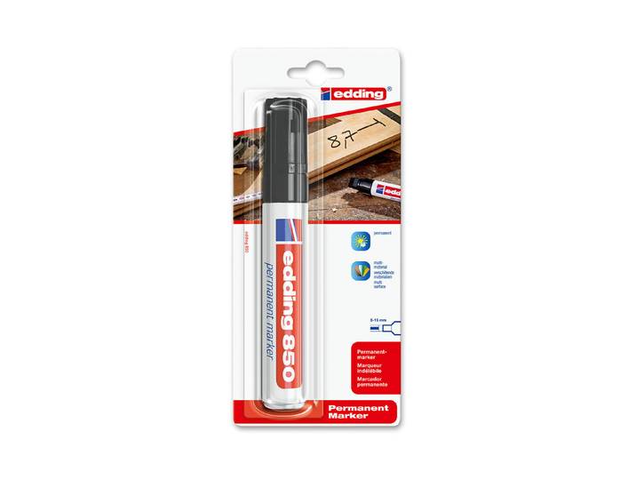 Edding Permanentmarker Schwarz
