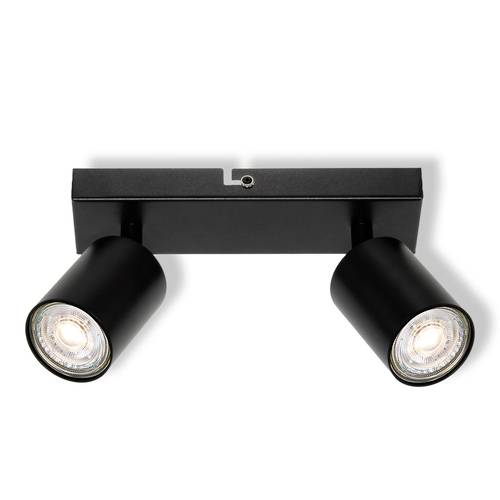 OSRAM LED SPOT ELEMENTAL BLACK 2XGU10 BLACK 4099854587542 Deckenstrahler LED-Reflektorlampe GU10 Schwarz