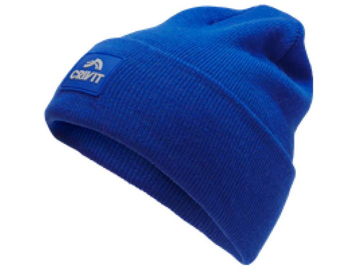 CRIVIT Bonnet en tricot enfant (Bleu)