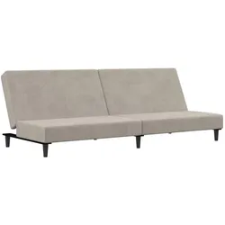 vidaXL, Sofa + Bettsofa, Elmelilla (Ohne Armlehnen) (2-Sitzer)