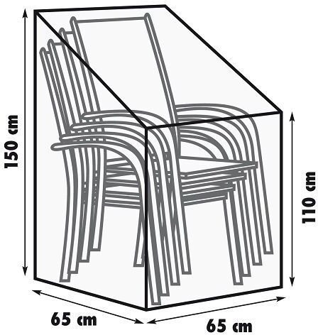TrendLine Schutzhülle Basic für Stapelstühle