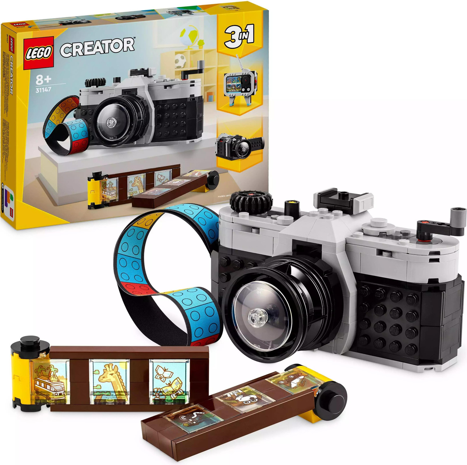 LEGO Creator 3 in 1 Retro camera 31147