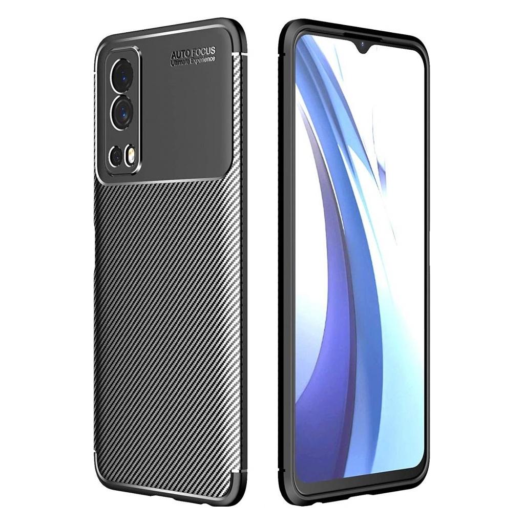 Screenguard Vivo Y72 5G Hülle Carbon Design TPU Case (Vivo Y72 5G) (00029283)