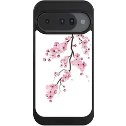 Nivocase Hülle für Google Pixel 10 Handyhülle NIVOcore Case Schwarz Asien Japan Kirschblüten (Google Pixel 10), Smartphone Hülle, Schwarz