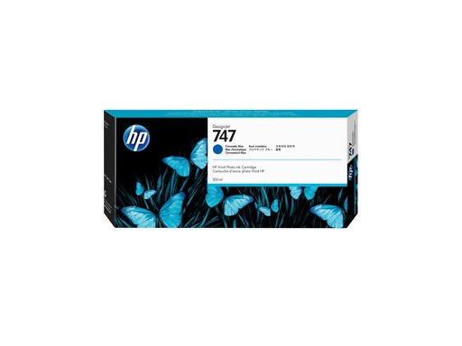 HP 747 - 300 ml - Chromatic Blue - original (P2V85A)