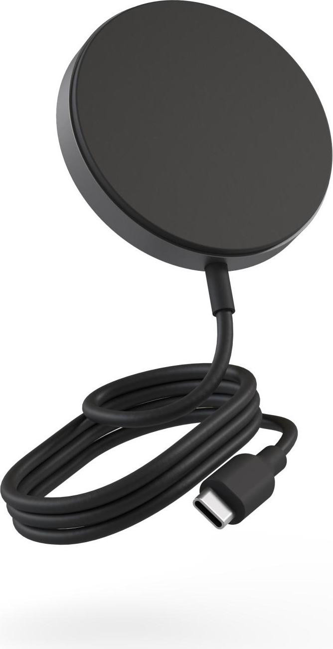 OtterBox inductielader zwart voor Qi2-apparaten, iPhone, smartphone en AirPods met MagSafe-technologie en USB-ingang
