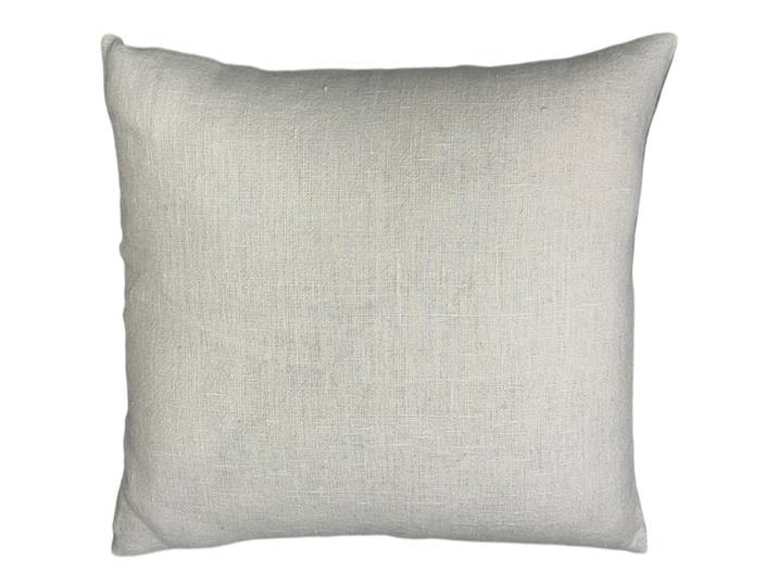 Zierkissen Tropical Feeling offwhite Leinen B 45 T 45 cm - Zierkissen
