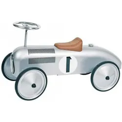 Goki Retro Schleife Auto Silber