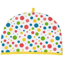 TEA COSY – Stoff-Teewärmer Bunte Punkte
