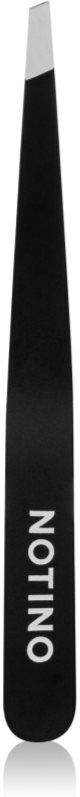 Notino Tweezers Black slanted tweezers 1 pc