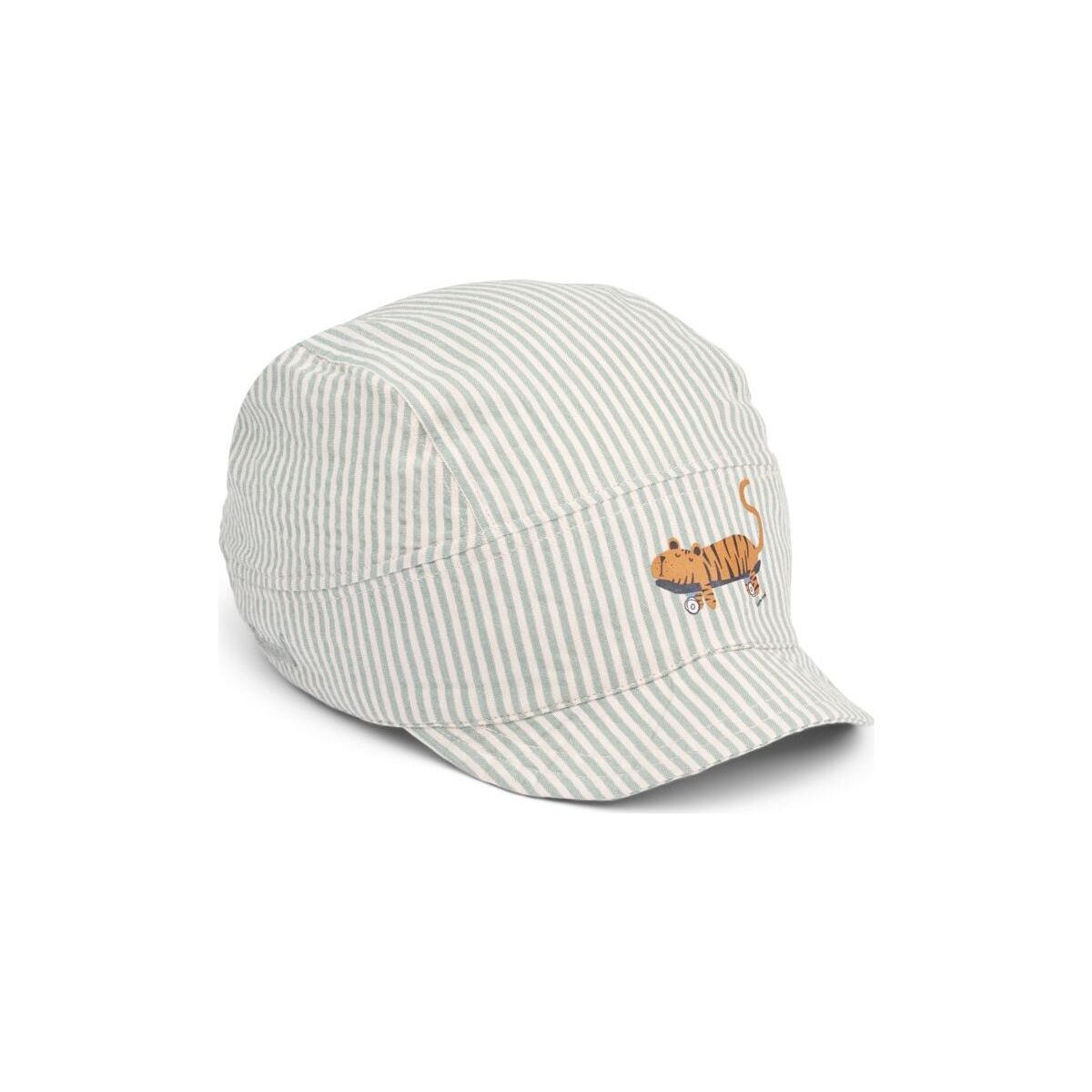 Liewood Theon Soft Seersucker Cap peppermint / sandy (2662) 6/9 M LW20621-2662-6/9 M-CU