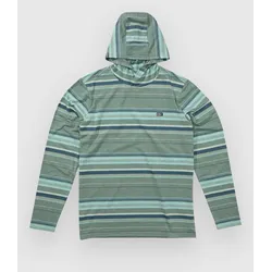 Salty Crew White Cap Tech Longsleeve Lycra marine Gr. S