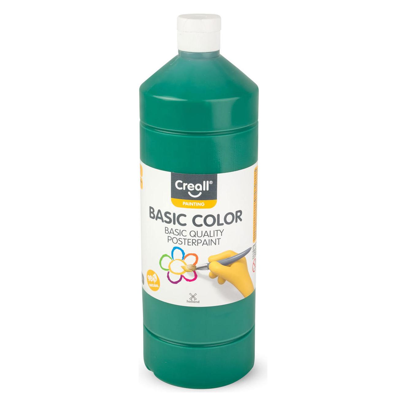 Creall Schoolverf Donkergroen, 1 liter (1000 ml) (01816)