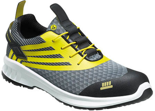 STEITZ SECURA Chaussure basse CP 4480, jaune-gris, ESD NB S1, T. 40 (CP 4480 ESD NB 40)