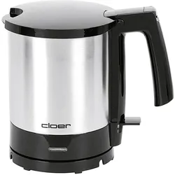 Cloer 4700, Wasserkocher, Schwarz, Silber
