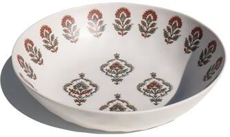 "Abode Homewares Kashmir NewWave Melamine Low Bowl - 9.1"""
