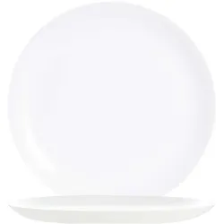 Arcoroc 6 Teller Evolutions White weiss 27,0 cm, Teller, Weiss