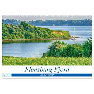 Flensburg Fjord (Wandkalender 2026 DIN A2 quer), CALVENDO Monatskalender