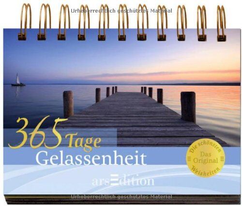 kein Autor - 365 Tage Gelassenheit - Preis vom 13.10.2026 19:28:25 h
