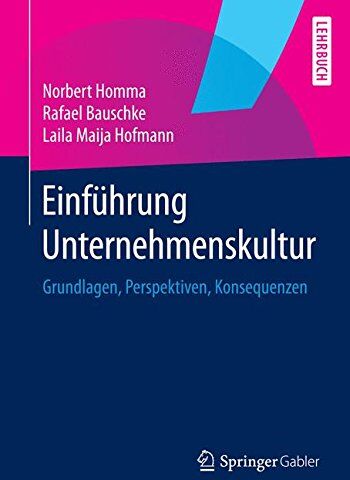 Norbert Homma - Einführung Unternehmenskultur - Preis vom 09.10.2026 07:28:09 h