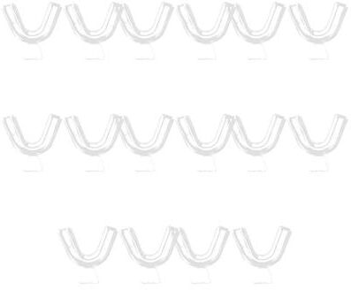 Uplift Picks Soft Silicone Mouth Guard Night Teeth Protector For Grinding And Comfort 16 Pcs