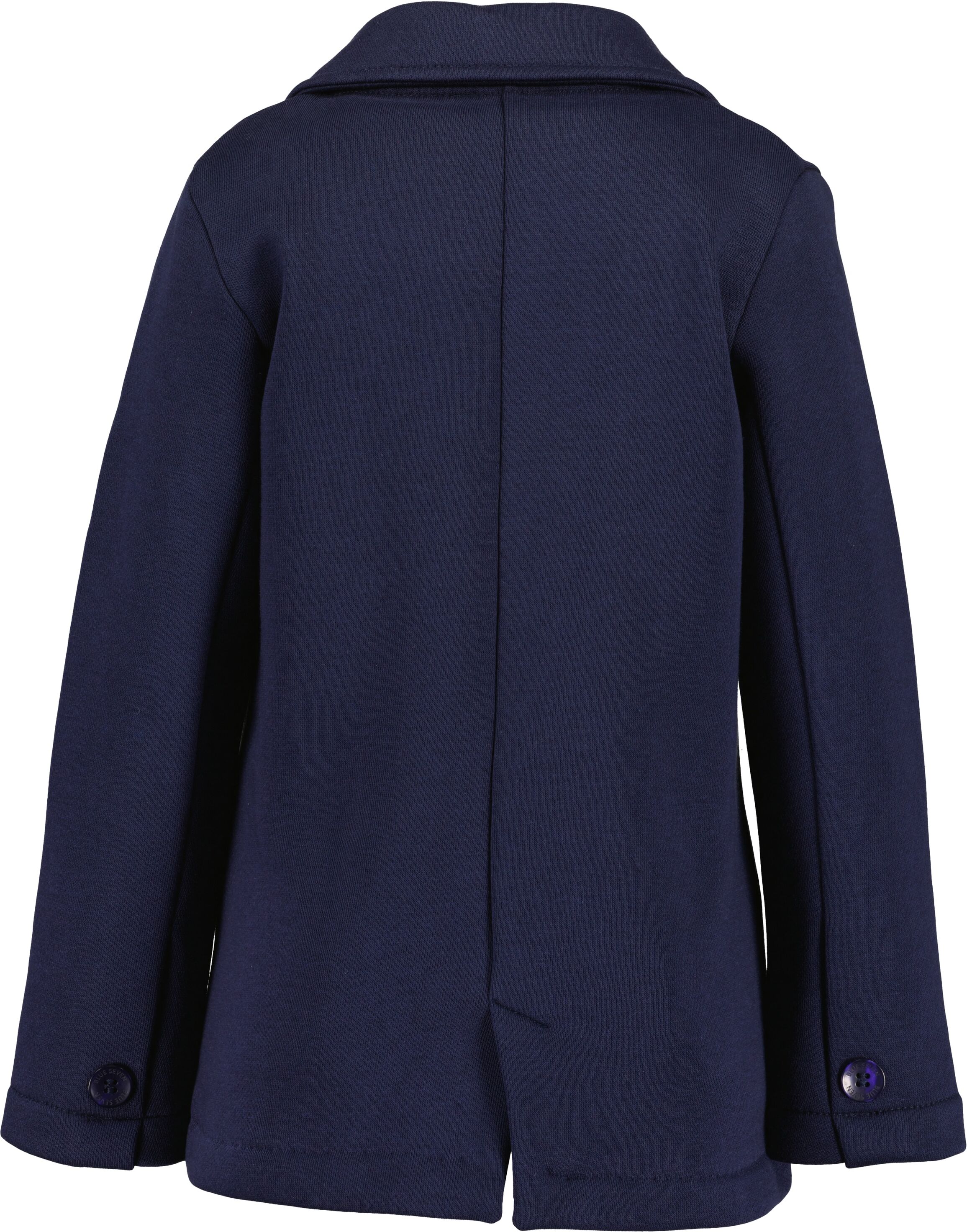 Sweatjacke BLUE SEVEN "festliches Jackett", Jungen, Gr. 122, 5900, nachtblau, 80% Baumwolle, 20% Polyester, normal normal, V-Ausschnitt, normaler Saum, Sweatjacken Sweatjacke, Topseller
