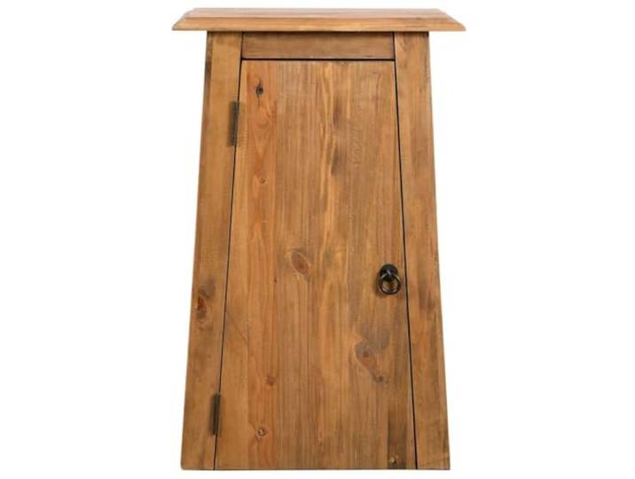 KFGWERSTY Bad-Wandschrank 42 x 23 x 70 cm Massivholz Kiefer Vintage-Look Massives Kiefernholz, Mit 1 Boden, Einfacher Zusammenbau, Vintage-Look, Für Bad und kleine Wandflächen