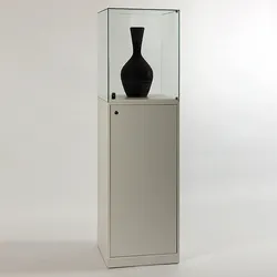 Abschließbare Haubenvitrine mit Unterschrank DLG 55D