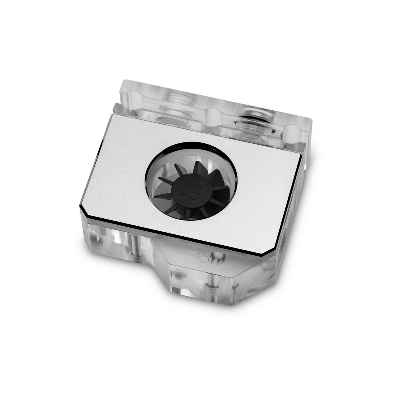 EK Water Blocks Quantum Line EK-Quantum Flow Indicator Top-To-Bottom D-RGB, Nickel, Durchflusssensor (3831109829745)