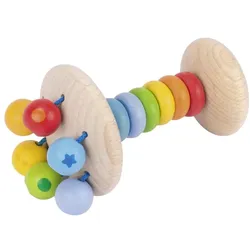 Goki Greifling Elastik Stielrassel Regenbogen